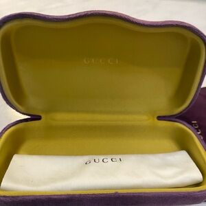 Gucci Sunglasses Case and Pouch